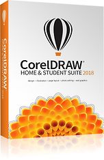 CorelDRAW Home & Student Suite 2018 -graafinen suunnitteluohjelmisto, DVD
