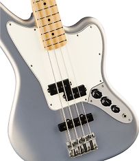 Fender Player Jaguar Bass -bassokitara, Silver, kuva 4
