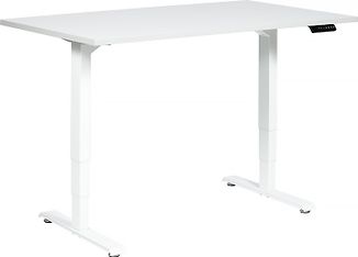 Elfen Ergodesk Pro -sähköpöytä, 160 x 80 cm, harmaa, valkoinen runko, kuva 2