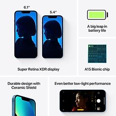 Apple iPhone 13 mini 128 Gt -puhelin, sininen, kuva 7