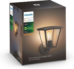 Philips Hue Inara Outdoor-älykäs lyhtyvalaisin, ylöspäin, musta, 30 cm, kuva 4