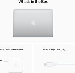 Apple MacBook Pro 13” M2 256 Gt 2022 -kannettava, hopea (MNEP3), kuva 9