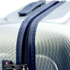 Delsey Helium Air 2 Trolley Case 64 cm -matkalaukku, liukuvärjätty sininen, kuva 4