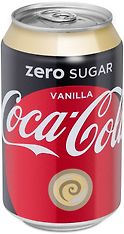 Coca-Cola Vanilla Zero -virvoitusjuoma, 330 ml, 24-PACK, kuva 2