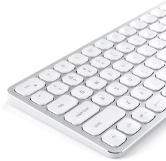 Satechi Wireless Keyboard Bluetooth -langaton näppäimistö, hopea, kuva 3