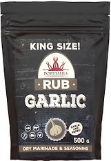 Poppamies Garlic RUB -mausteseos, 500 g