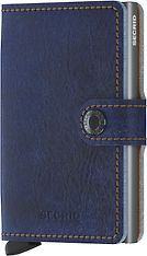 Secrid Indigo5 Titanium Miniwallet -lompakko, tummansininen/titaani