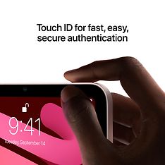 Apple iPad mini 64 Gt WiFi 2021 -tabletti, pinkki (MLWL3), kuva 4