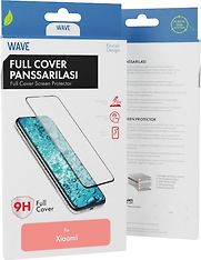 Wave Full Cover -panssarilasi, Xiaomi Redmi Note 11 Pro 5G / 11 Pro / 11S 5G, musta, kuva 2