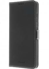 Insmat Exclusive Flip Case -lompakkokotelo, Samsung Galaxy A13, musta