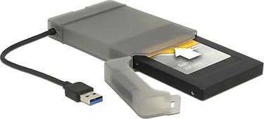 DeLOCK USB 3.0 - SATA -adapteri suojakotelolla, kuva 2