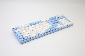 Varmilo VEA109 Sea Melody V2 MX Red -mekaaninen pelinäppäimistö, sininen/valkoinen, kuva 2