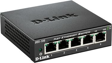 D-Link DES-105 -5-porttinen kytkin, kuva 2