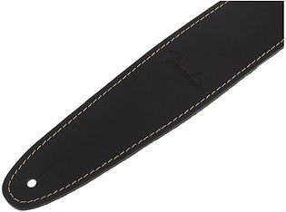 Fender Ball Glove Leather Strap -hihna, musta, kuva 2