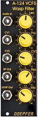 Doepfer A-124SE Wasp Filter -Eurorack-moduuli, musta/keltainen