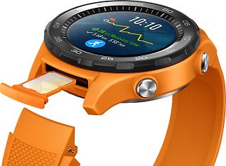 Huawei Watch 2 Android Wear -älykello, oranssi, kuva 3