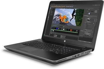 HP ZBook 17 G4 17,3" -kannettava, Win 10 Pro 64-bit, musta