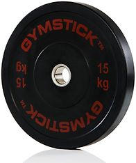 Gymstick Bumper Plate -levypaino, 15 kg