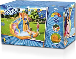 Bestway H2OGO! Turbo Splash Water Zone Mega Water Park -leikkikeskus, 365 x 320 x 270 cm, kuva 7