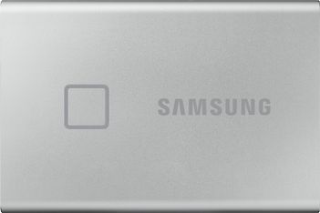 Samsung T7 Touch -ulkoinen SSD-levy, 2 Tt, hopea, kuva 2