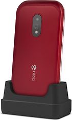 Doro 6041 -simpukkapuhelin, punainen / valkoinen, kuva 9