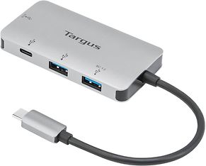 Targus USB-C Multiport Hub, harmaa, kuva 3