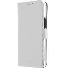 Insmat Exclusive Flip Case lompakkokotelo, iPhone 12 / 12 Pro, valkoinen