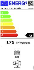 Scandomestic SV 124 B -viinikaappi, kuva 6