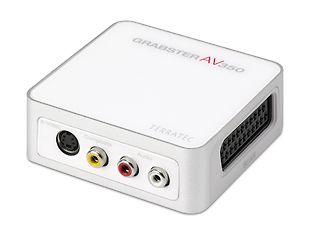 TerraTec Grabster AV 350 MX USB-videokaappari + MAGIX Movies on DVD TerraTec Edition -ohjelmisto