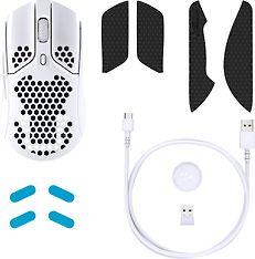 HyperX Pulsefire Haste Wireless Gaming Mouse -pelihiiri, valkoinen, kuva 7