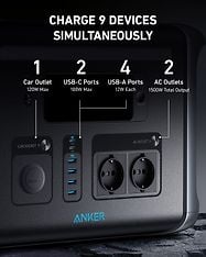 Anker 757 Portable Power Station -kannettava virta-asema, 1229 Wh, kuva 8