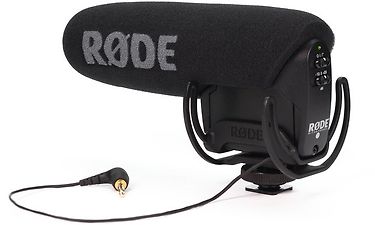 Røde Videomic Pro suuntamikrofoni Rycote ripustuksella DV- ja DSLR-kameroille