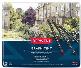 Derwent Graphitint -värikynälajitelma, 24 kynää