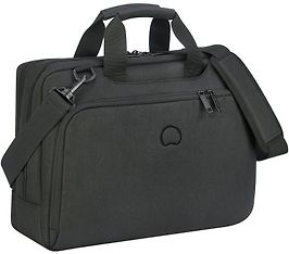 Delsey Esplanade -2-osainen laukku 15,6" kannettavalle tietokoneelle, musta, kuva 2