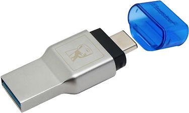 Kingston MobileLite Duo 3C USB 3 Type-C/A -muistikortinlukija, kuva 2