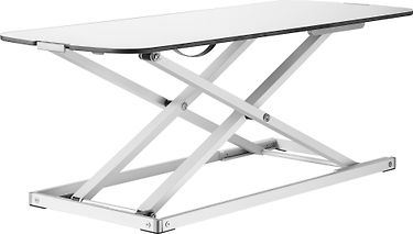 ErgoWork Desk Converter Small -säädettävä pöytätaso, valkoinen, kuva 8