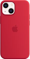 Apple iPhone 13 mini silikonikuori MagSafella, punainen (PRODUCT)RED