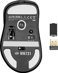 Cooler Master MM731 Wireless Mouse -langaton pelihiiri, musta, kuva 4