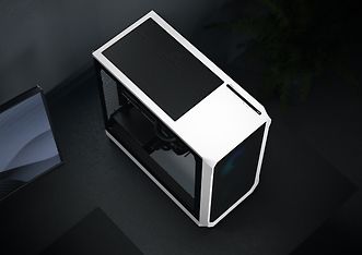 Fractal Design Focus 2 RGB White TG Clear Tint ATX-kotelo ikkunalla, valkoinen, kuva 16