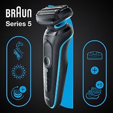 Braun Series 5 Wet & Dry 51M4500CS partakone, kuva 5