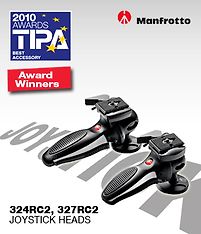 Manfrotto 327RC2 Light Duty Grip Ball Head - Säädä kameraa 360 astetta jalustassa yhdellä otteella, kuva 2