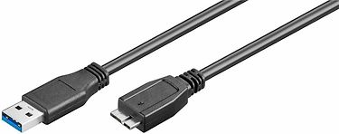 Goobay USB-A 3.0 - Micro-B -kaapeli, 0,5 m