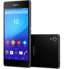 Sony Xperia Z3+ -Android-puhelin, musta