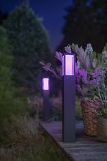 Philips Hue Impress Outdoor-älypylväsvalaisin, musta, korkea, 77 cm, 1200 lm, kuva 12