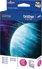 Brother LC-970M -mustekasetti, magenta, kuva 2