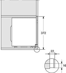 Miele M 2224 -mikroaaltouuni, musta, kuva 5