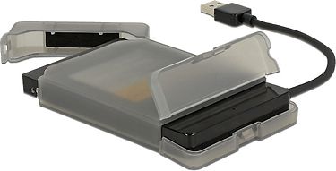 DeLOCK USB 3.0 - SATA -adapteri suojakotelolla, kuva 3