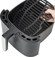 OBH Nordica Easy Fry & Grill XXL 2-in-1 -airfryer, musta, kuva 12