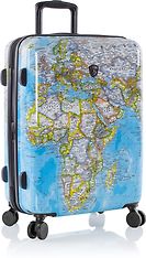 Heys Journey 3G Fashion Spinner 66 cm -matkalaukku, värillinen kartta