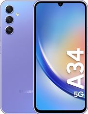 Samsung Galaxy A34 5G -puhelin, 256/8 Gt, violetti